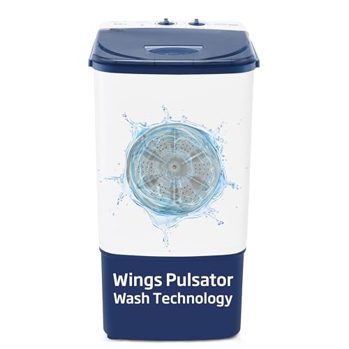 Voltas beko, A Tata Product 7.5 kg Semi-Automatic Top Load Single Tub Washing Machine (WST75UC/BLSSWH2PTD, Blue, Pulsator wash method)