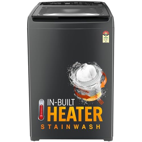 Whirlpool 7.5 Kg 5 Star StainWash Magic Clean PRO Fully Automatic Top Load Washing Machine (MAGIC CLEAN PRO SW 7.5 (H) GREY 10YMW with In-Built Heater)